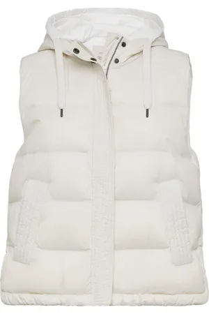 Brunello Cucinelli Monili bead-embellished padded gilet