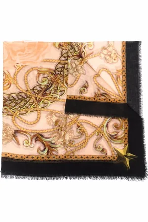 Philipp Plein Baroque-print scarf