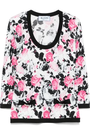 Blugirl Rose-print T-shirt