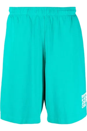 Sporty & Rich Logo-print track shorts