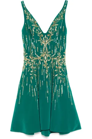 Saiid Kobeisy Crepe beaded dress