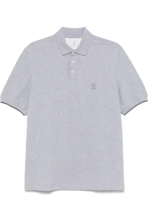 Brunello Cucinelli Logo-print polo shirt