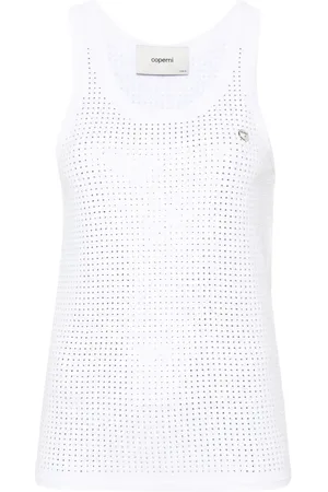 COPERNI Rhinestone-embellished top