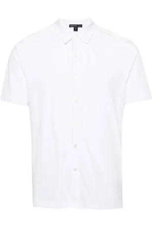 James Perse Classic-collar cotton shirt