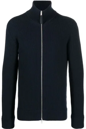 Maison Margiela Ribbed zip-up cardigan