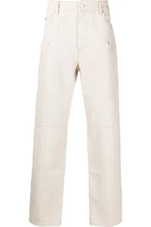 Isabel Marant Javi cotton straigh-leg trousers