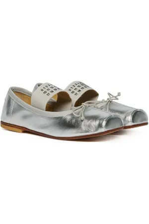 Maison Margiela Logo-print ballet flats