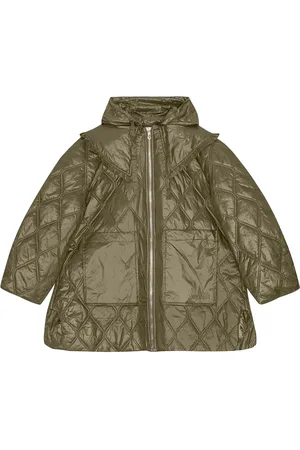 Ganni Quilted zipped puffer jacket