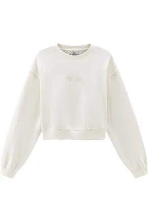 Woolrich Logo-embroidered cotton sweatshirt