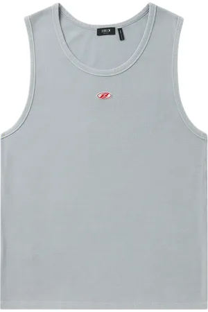 FIVE CM Logo-appliqu?? round-neck tank top