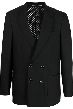 PT Torino Double-breasted wool blazer