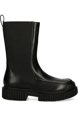 Armani Exchange Logo-debossed boots