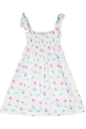 SIOLA Graphic-print cotton dress