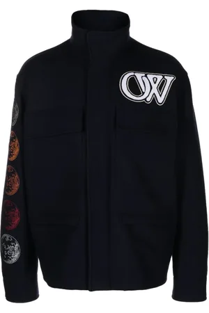 OFF-WHITE Moon Phase varsity jacket
