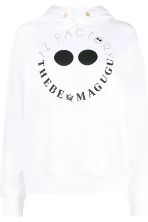 AZ FACTORY X Thebe Magugu logo-print hoodie