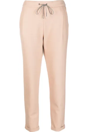 Fabiana Filippi Drawstring-waistband tapered-leg trousers