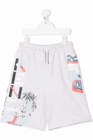 Kenzo Tiger Head motif shorts