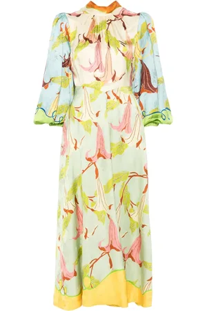 ALÉMAIS Rafaela midi dress
