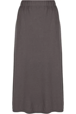 Fabiana Filippi Ribbed-knit midi skirt