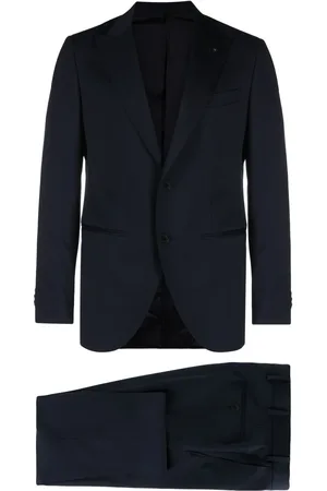 LUIGI BIANCHI MANTOVA Single-breasted virgin wool suit