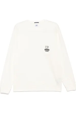 C.P. Company Logo-embroidered T-shirt
