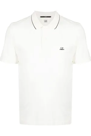 C.P. Company Embroidered-logo polo shirt