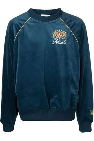 Rhude Crest-embroidered sweatshirt