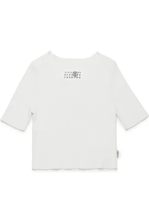 Maison Margiela Ribbed-knit top