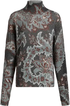 Etro Floral-print wool sweater
