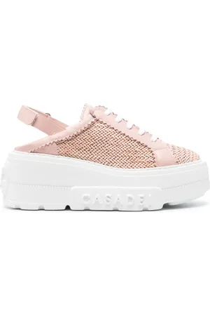 Casadei Hanoi slingback leather sneakers