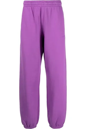 OFF-WHITE Diag-print slouchy track pants