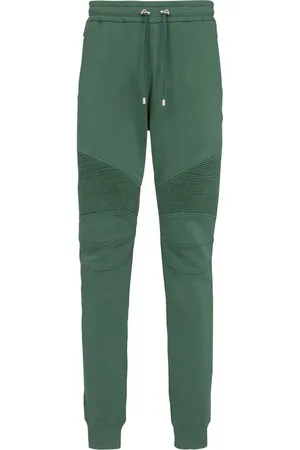 Balmain Drawstring cotton track pants