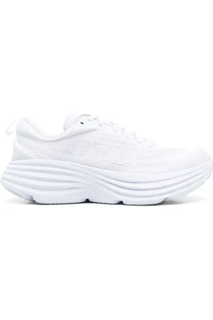 Hoka One One Bondi 8 logo-print lace-up sneakers