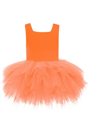 Mimi Tutu Square-neck tutu dress