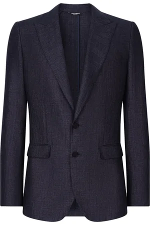 Dolce & Gabbana Single-breasted linen-blend blazer