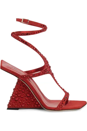 Giuseppe Zanotti Tutankamon 105mm crystal-embellished sandals