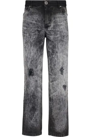 Balmain Mid-rise straight-leg jeans