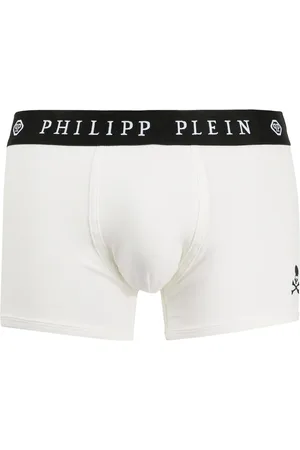 Philipp Plein Logo embroidered boxers