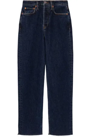 RE/DONE 70s Stove Pipe mid-rise jeans