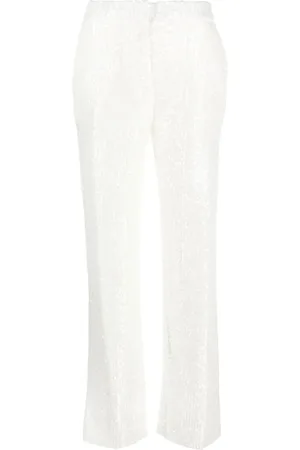 Claudie Pierlot Sequin-embellished flared trousers