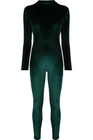 Atu Body Couture Velvet high-neck jumpsuit