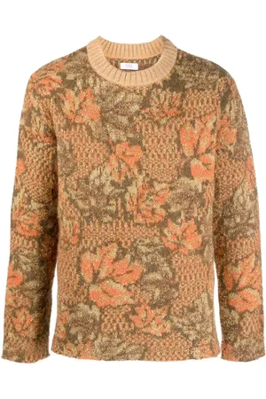 ERL Autumn leaves print jumper