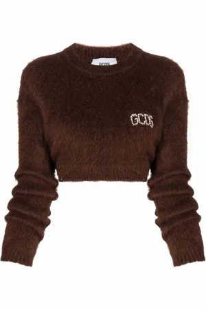 GCDS Embellished-logo jumper