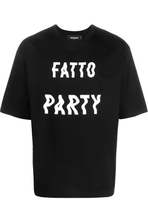 Dsquared2 Text-print cotton T-shirt