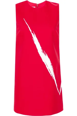 VALENTINO GARAVANI Graphic-print mini dress