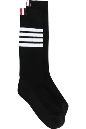 Thom Browne 4-bar mid-calf socks