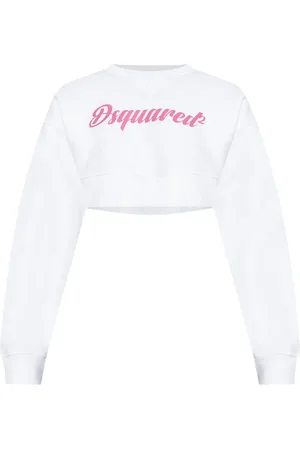 Dsquared2 Logo-print cropped sweatshirt