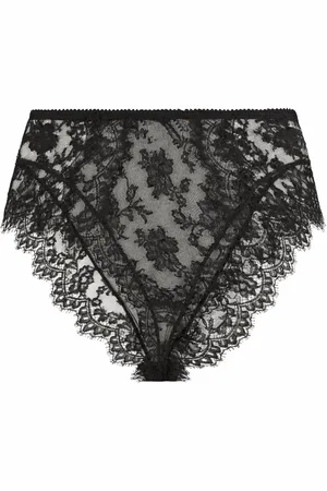 Dolce & Gabbana High-waisted lace briefs