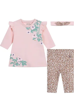 Kenzo Jersey dress and leggings set