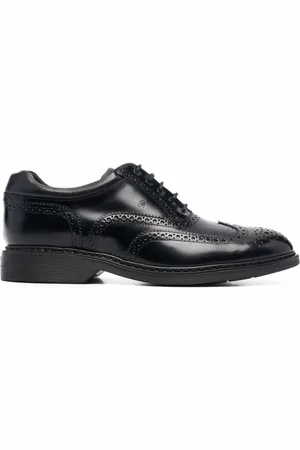 Hogan Leather lace-up brogues